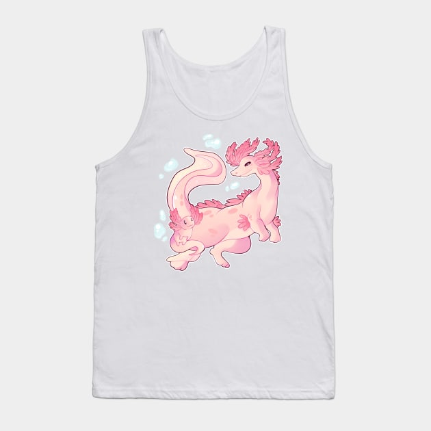 Axolotl Tank Top by Yukipyro